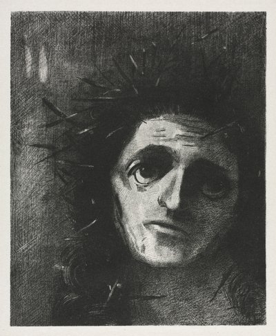 المسيح ، 1887. بواسطة Odilon Redon