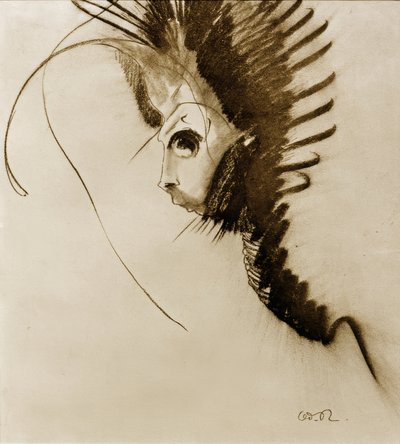 التنين بواسطة Odilon Redon