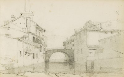 رسم من ألبوم بعنوان "بلاد الباسك" ، 1862-1863 بواسطة Odilon Redon
