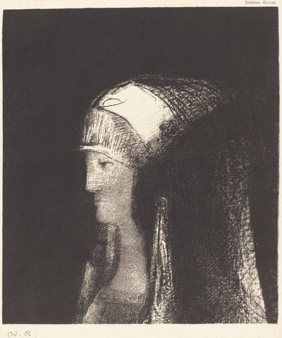 Druidesse بواسطة Odilon Redon