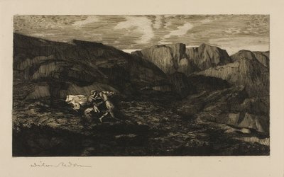 يخاف بواسطة Odilon Redon