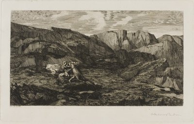يخاف بواسطة Odilon Redon