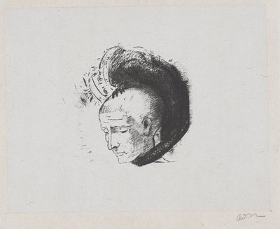 واجهة كتاب "الحركة المثالية في الرسم" بقلم أندريه ميليريو بواسطة Odilon Redon