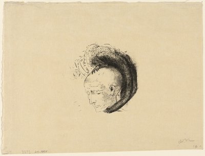 واجهة للحركة المثالية في الرسم بواسطة أندريه ميليريو بواسطة Odilon Redon