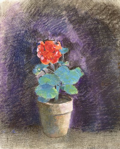 الجيرانيوم، بواسطة Odilon Redon