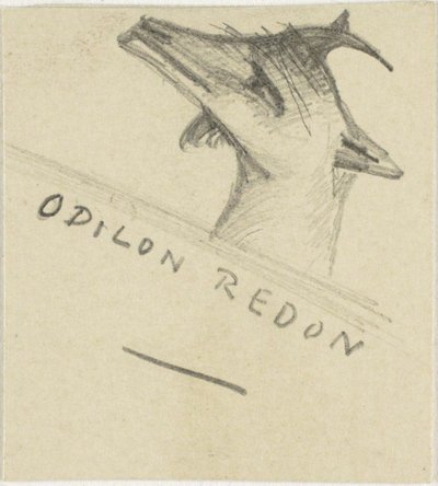 معزة بواسطة Odilon Redon
