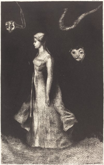 مطاردة (هوس) بواسطة Odilon Redon
