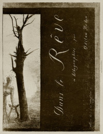 في حلم بواسطة Odilon Redon