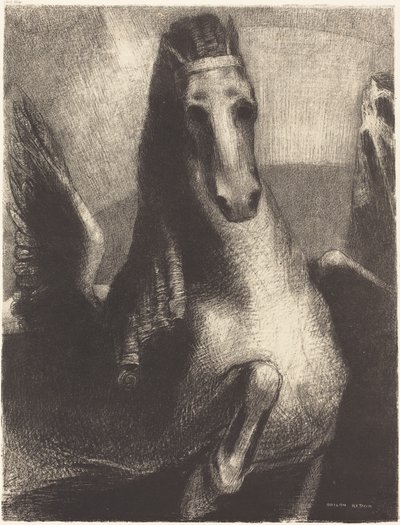 ليل (الجناح) بواسطة Odilon Redon