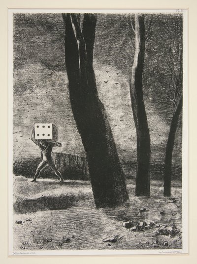 The Gambler ، من محفظة In the Dream بواسطة Odilon Redon
