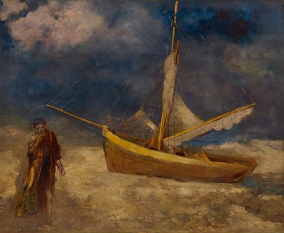الصياد المغترب بواسطة Odilon Redon