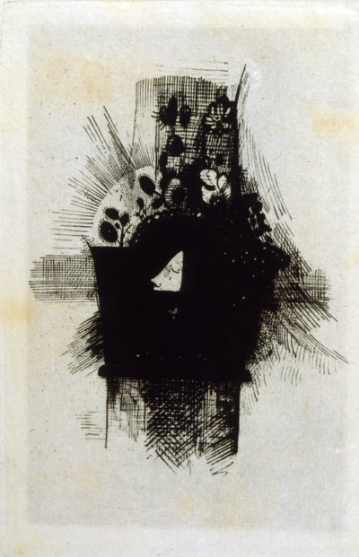 زهور السوء بواسطة Odilon Redon