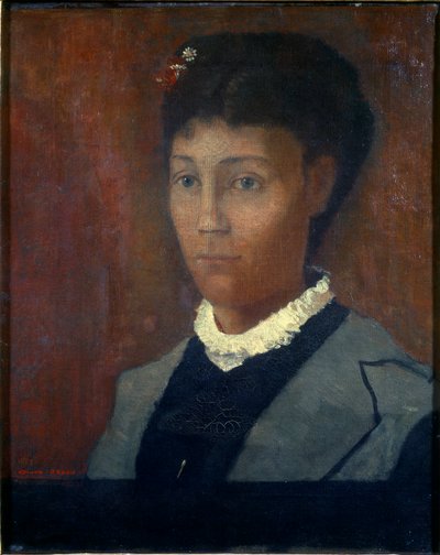 مدام أوديلون بواسطة Odilon Redon