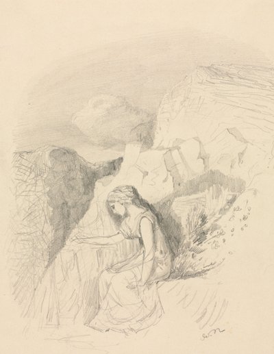 كآبة بواسطة Odilon Redon