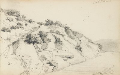 صفحة من كراسة الرسم ، "بلاد الباسك" بواسطة Odilon Redon