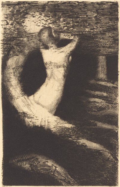 مرور الروح بواسطة Odilon Redon