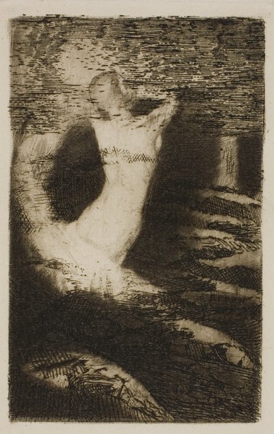 مرور الروح بواسطة Odilon Redon