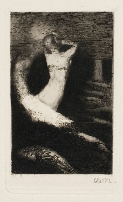 مرور الروح بواسطة Odilon Redon