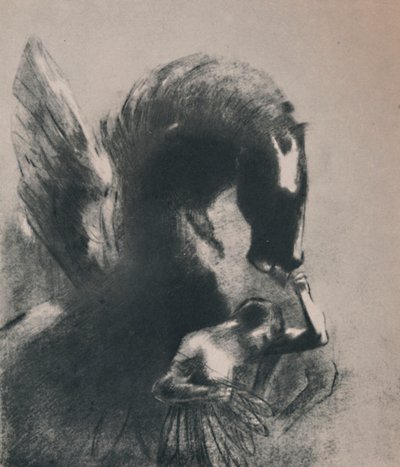 بيغاسوس أسير ، 1889 ، 1946. بواسطة Odilon Redon