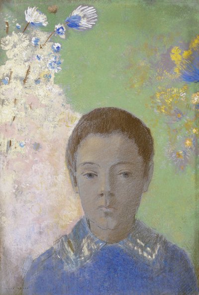 صورة آري ريدون ، 1898 بواسطة Odilon Redon