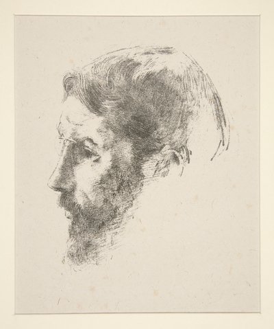 صورة بيير بونارد بواسطة Odilon Redon