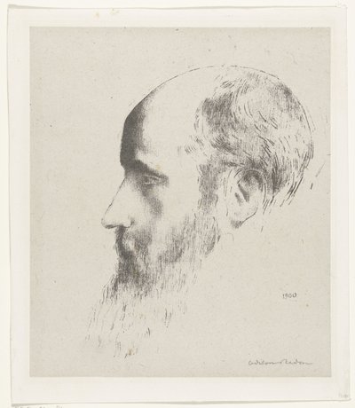 صورة لإدوارد فويلارد بواسطة Odilon Redon