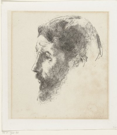صورة بيير بونارد بواسطة Odilon Redon