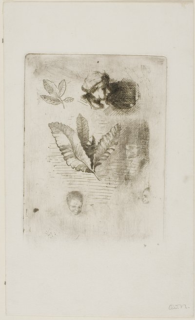 اسكتشات بواسطة Odilon Redon
