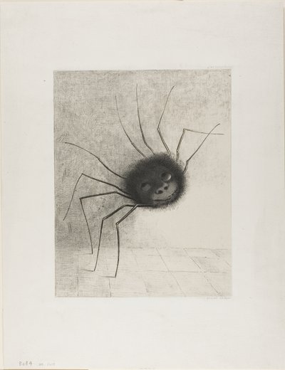 العنكبوت بواسطة Odilon Redon