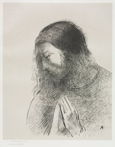 نهاية العالم للقديس يوحنا: وأنا جون رأيت هذه الأشياء ، وسمعتهم ، 1899. بواسطة Odilon Redon