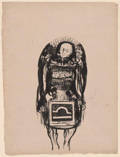 الشيطان (لو ديابل) بواسطة Odilon Redon