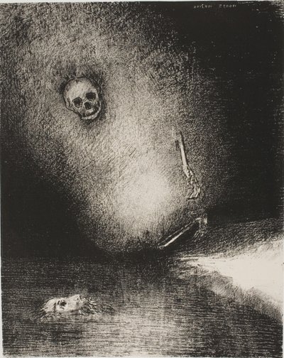 انتهى الحلم بالموت ، من المحلف بواسطة Odilon Redon