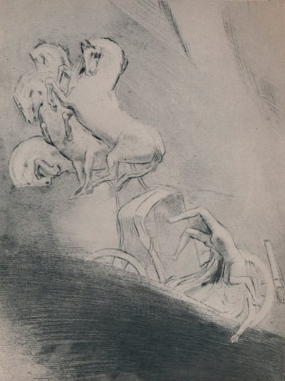 سقوط فايتون ، أواخر القرن التاسع عشر ، 1946 بواسطة Odilon Redon