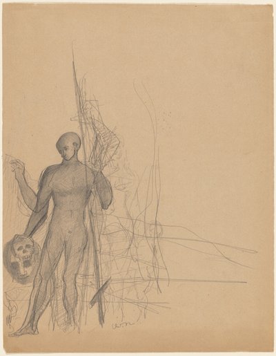 الباحث عن الكفاءات وعائلته بواسطة Odilon Redon