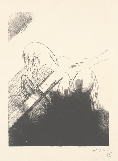 الحصان المجنح بواسطة Odilon Redon