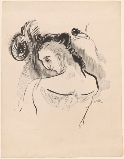 شاب بواسطة Odilon Redon