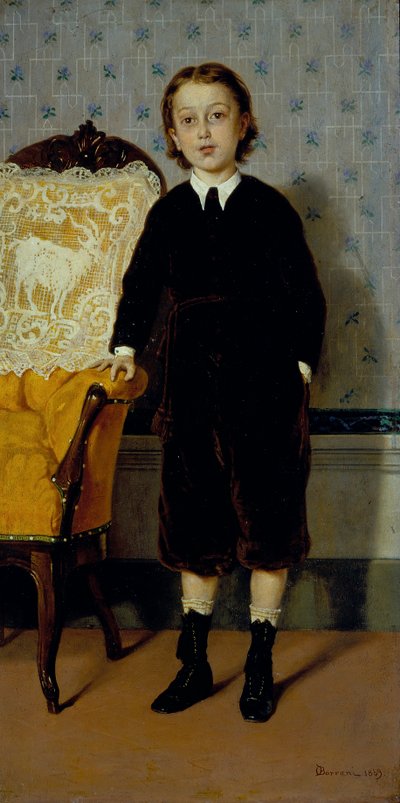 صورة لطفل بواسطة Odoardo Borrani