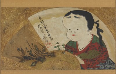 Uzume Okame والزهور ، القرنين الثامن عشر والتاسع عشر. بواسطة أوغاتا كنزان
