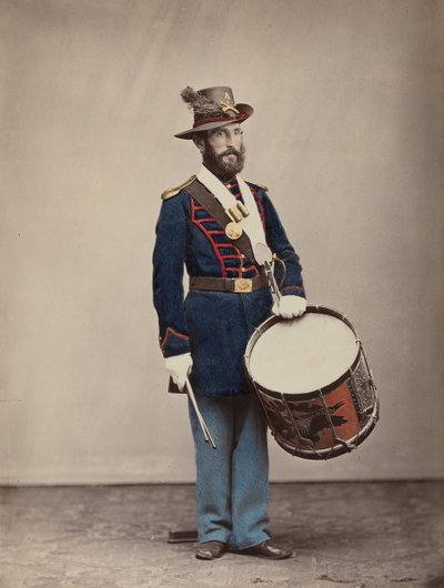 مدفعية ، موسيقي ، 1866. بواسطة أوليفر هـ.ويلارد.