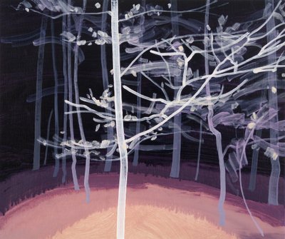 Forêt-noire 7، 2017 (أكريليك على قماش) بواسطة أوليفييه موريل