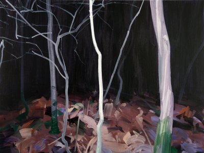 Forêt 13 الجمعة - 13 نوفمبر 2015 (أكريليك على قماش) بواسطة أوليفييه موريل