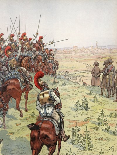 نابليون ، قبل معركة بورودينو ، 7 سبتمبر 1812 بواسطة وظيفة Onfray de Breville