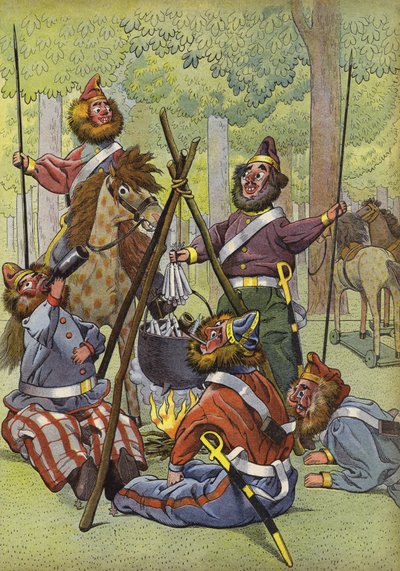 القوزاق في باريس عام 1814 بواسطة وظيفة Onfray de Breville
