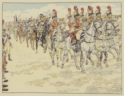 دخول الجيش الفرنسي إلى برلين في 27 أكتوبر 1806 بواسطة وظيفة Onfray de Breville