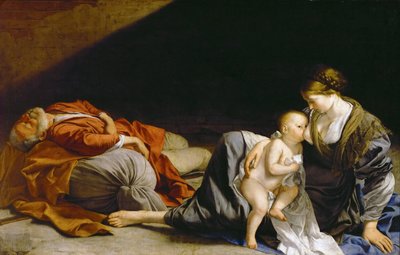 البقية في الرحلة إلى مصر - البقية في الرحلة إلى مصر - Orazio Gentileschi (1563-1638). زيت على قماش ، حوالي 1625. الحجم: 138.5 × 216 سم. متحف تاريخ الفن ، فيينا بواسطة أورازيو جينتيليشي