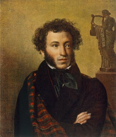 صورة ألكسندر بوشكين ، 1827 بواسطة Orest Adamovich Kiprensky