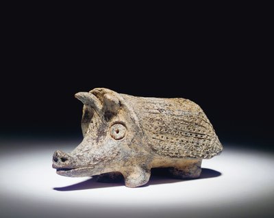 حشرجة القنفذ ، c.600 قبل الميلاد بواسطة فترة إستشراق مائلة