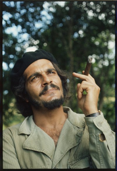 عمر الشريف بدور تشي جيفارا في فيلم Che ، 1969 (صورة) بواسطة أورلاندو سويرو