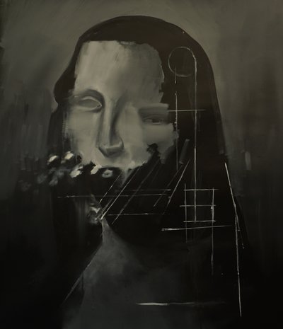 جيوكوندا، 2023 (أكريليك وزيت على قماش) بواسطة 