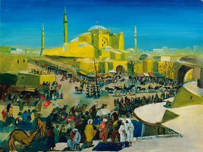 دير السلاملك في القسطنطينية بواسطة أوسكار لاسكي